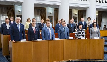 Заседание Законодательного Собрания Оренбургской области